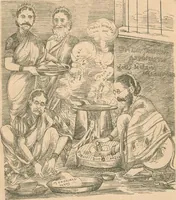 Picture 47 of 103 from Cartoons from the "Hindi Punch" : 1904. (1904), leaf 75