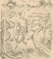 Picture 48 of 103 from Cartoons from the "Hindi Punch" : 1904. (1904), leaf 76
