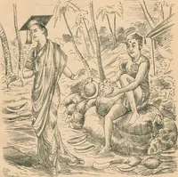 Picture 50 of 103 from Cartoons from the "Hindi Punch" : 1904. (1904), leaf 78