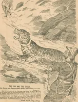 Picture 57 of 103 from Cartoons from the "Hindi Punch" : 1904. (1904), leaf 85