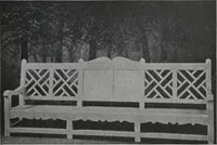 An illustration from Catalog of garden furniture, arbors, pergolas, gateways, trellises, fences, etc. (1920)