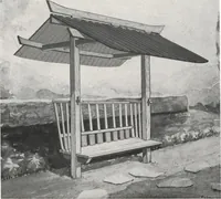 Picture 198 of 216 from Catalog of garden furniture, arbors, pergolas, gateways, trellises, fences, etc. (1920), leaf 100