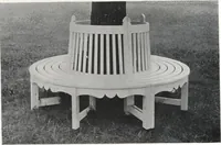 An illustration from Catalog of garden furniture, arbors, pergolas, gateways, trellises, fences, etc. (1920)