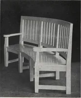An illustration from Catalog of garden furniture, arbors, pergolas, gateways, trellises, fences, etc. (1920)