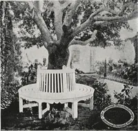 An illustration from Catalog of garden furniture, arbors, pergolas, gateways, trellises, fences, etc. (1920)