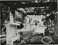 An illustration from Catalog of garden furniture, arbors, pergolas, gateways, trellises, fences, etc. (1920)