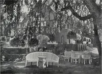 An illustration from Catalog of garden furniture, arbors, pergolas, gateways, trellises, fences, etc. (1920)