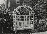 Picture 83 of 216 from Catalog of garden furniture, arbors, pergolas, gateways, trellises, fences, etc. (1920), leaf 43