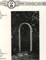 Picture 89 of 216 from Catalog of garden furniture, arbors, pergolas, gateways, trellises, fences, etc. (1920), leaf 46