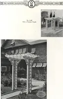 Picture 93 of 216 from Catalog of garden furniture, arbors, pergolas, gateways, trellises, fences, etc. (1920), leaf 48