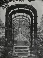 An illustration from Catalog of garden furniture, arbors, pergolas, gateways, trellises, fences, etc. (1920)