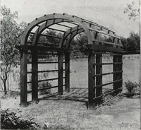Picture 96 of 216 from Catalog of garden furniture, arbors, pergolas, gateways, trellises, fences, etc. (1920), leaf 50