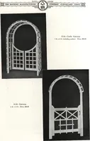 Picture 101 of 216 from Catalog of garden furniture, arbors, pergolas, gateways, trellises, fences, etc. (1920), leaf 53