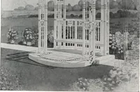 Picture 123 of 216 from Catalog of garden furniture, arbors, pergolas, gateways, trellises, fences, etc. (1920), leaf 64