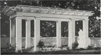 An illustration from Catalog of garden furniture, arbors, pergolas, gateways, trellises, fences, etc. (1920)
