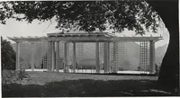 An illustration from Catalog of garden furniture, arbors, pergolas, gateways, trellises, fences, etc. (1920)
