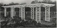 Picture 132 of 216 from Catalog of garden furniture, arbors, pergolas, gateways, trellises, fences, etc. (1920), leaf 69