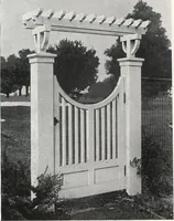 Picture 149 of 216 from Catalog of garden furniture, arbors, pergolas, gateways, trellises, fences, etc. (1920), leaf 76