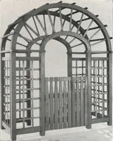 Picture 151 of 216 from Catalog of garden furniture, arbors, pergolas, gateways, trellises, fences, etc. (1920), leaf 77