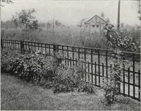 An illustration from Catalog of garden furniture, arbors, pergolas, gateways, trellises, fences, etc. (1920)