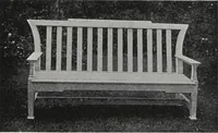 An illustration from Catalog of garden furniture, arbors, pergolas, gateways, trellises, fences, etc. (1920)