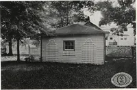 An illustration from Catalog of garden furniture, arbors, pergolas, gateways, trellises, fences, etc. (1920)