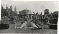 An illustration from Catalog of garden furniture, arbors, pergolas, gateways, trellises, fences, etc. (1920)