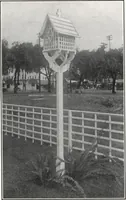 An illustration from Catalog of garden furniture, arbors, pergolas, gateways, trellises, fences, etc. (1920)