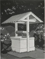 An illustration from Catalog of garden furniture, arbors, pergolas, gateways, trellises, fences, etc. (1920)