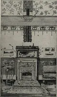An illustration from Catalogue Aldine Grate & Mantel Company (1906)