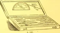 An illustration from Catalogue : mathematical and engineering instruments and materials manufactured and imported by James W. Queen & Co. (1880)