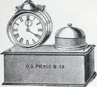 An illustration from Catalogue of O.D. Pierce & Co. manufacturers of and dealers in electrical supplies ... (1893)
