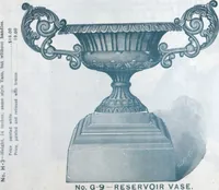 Picture 15 of 57 from Catalogue of vases, settees, fountains and other lawn furniture (1904), leaf 10