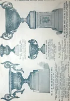 An illustration from Catalogue of vases, settees, fountains and other lawn furniture (1904)