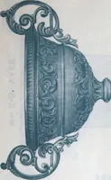 An illustration from Catalogue of vases, settees, fountains and other lawn furniture (1904)