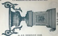 Picture 22 of 57 from Catalogue of vases, settees, fountains and other lawn furniture (1904), leaf 15