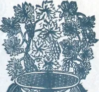 An illustration from Catalogue of vases, settees, fountains and other lawn furniture (1904)
