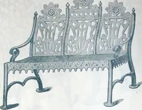 An illustration from Catalogue of vases, settees, fountains and other lawn furniture (1904)