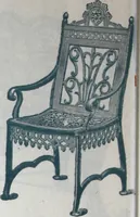 An illustration from Catalogue of vases, settees, fountains and other lawn furniture (1904)