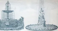 An illustration from Catalogue of vases, settees, fountains and other lawn furniture (1904)