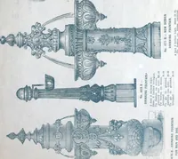 An illustration from Catalogue of vases, settees, fountains and other lawn furniture (1904)