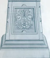 An illustration from Catalogue of vases, settees, fountains and other lawn furniture (1904)