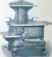 An illustration from Catalogue Smith & Anthony Company : hub stoves, ranges and furnaces. (1894)