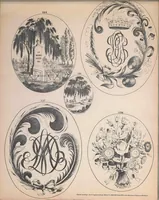 Picture 58 of 60 from Charles T. Menge's price list of ornamental hair jewelry and device work, nos. 32 and 34 John Street, New York (1873), leaf 110