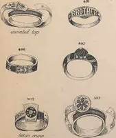Picture 31 of 60 from Charles T. Menge's price list of ornamental hair jewelry and device work, nos. 32 and 34 John Street, New York (1873), leaf 66