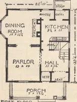 An illustration from A book of plans, no. 54 (1909)