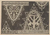 An illustration from Prima parte de' fiori,disegni di varie sorti di ricami moderni (1591)