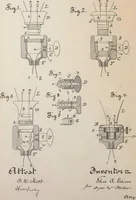 An illustration from Collection of United States patents granted to Thomas A. Edison, 1869-1884 (1869)