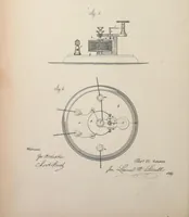 An illustration from Collection of United States patents granted to Thomas A. Edison, 1869-1884 (1869)