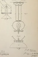 An illustration from Collection of United States patents granted to Thomas A. Edison, 1869-1884 (1869)